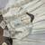 Elegant white sequin work anarkali set with dupatta
