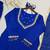 Royal Blue Chanderi silk sharara set with dupatta