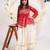 Navaratri special gota patti work lehenga with real mirror lace & gota patti work top for kids