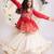 Navaratri special gota patti work lehenga with real mirror lace & gota patti work top for kids
