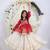 Navaratri special gota patti work lehenga with real mirror lace & gota patti work top for kids