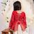 Navaratri special gota patti work lehenga with real mirror lace & gota patti work top for kids