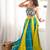 Blue Rayon Navratri Lehenga Choli