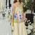 White silk blend readymade suit with embroidery & sequence work