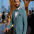 Sky blue 5 pc suit with pintex detailing