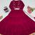 Dark Pink Navratri Lehenga Choli With Koti 