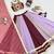 Hot Pink Navratri Lehenga Choli With Dupatta