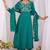 Rama embroidered vichitra  silk kurti with pant and duppata set
