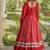 Bandhani Print Faux Georgette Kurti with Kora Cotton Lehenga - Full Stitched free size