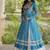 Bandhani Print Faux Georgette Kurti with Kora Cotton Lehenga - Full Stitched free size