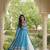 Bandhani Print Faux Georgette Kurti with Kora Cotton Lehenga - Full Stitched free size