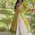 Bandhani Print Faux Georgette Kurti with Kora Cotton Lehenga  - Full Stitched free size