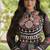 Bandhani Print Faux Georgette Kurti with Kora Cotton Lehenga - Full Stitched free size