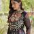 Bandhani Print Faux Georgette Kurti with Kora Cotton Lehenga - Full Stitched free size