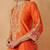 Burnt orange kurta with salwar and dupatta