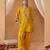 Mustard yellow kurta with salwar and dupatta