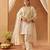 Daisy ivory kurta with salwar and dupatta