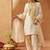 Daisy ivory kurta with salwar and dupatta