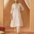 Daisy ivory chauga with salwar and dupatta