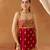 Deep red kurta with gharara and dupatta