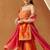 Burnt orange kurta with gharara and dupatta
