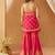 Hot pink kurta with gharara and dupatta