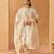 Daisy ivory kurta with salwar and dupatta
