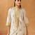 Daisy ivory kurta with salwar and dupatta