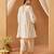 Daisy ivory kalidaar chauga with salwar and dupatta