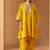 Mustard kalidaar chauga with salwar with dupatta