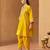 Mustard kalidaar chauga with salwar with dupatta
