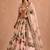Multicolor Printed & Beautiful Handwork Silk Blend Lehenga Set 