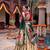Women's Kanchipuram silk blend Zari Woven Lehenga Choli with Paithani Jacquard Dupatta