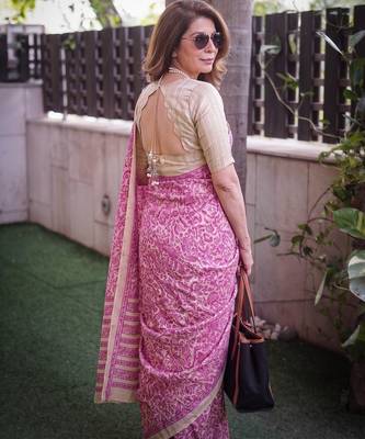  tasar art silk printed saree with classic appeal 2