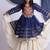 Offwhite kora cotton lehenga with embrodery work choli kids navratri collection