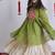 Offwhite kora cotton lehenga with embrodery work choli kids navratri collection