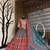Red Mirror Navratri Lehenga Choli With Dupatta