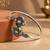 German silver multi color adjustable bracelet