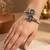 German silver multi color adjustable bracelet