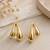Anti tarnish trendy drop earrings
