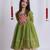 Navaratri special gota patti work lehenga with gamthi patch real mirror work top for kids