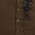 Boys brown lycra floral beadwork embroidered bandhgala blazer & trouser set