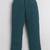Boys teal blue lycra floral beadwork embroidered bandhgala blazer & trouser set