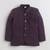 Boys wine lycra floral beadwork embroidered bandhgala blazer & trouser set