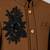 Boys brown lycra floral patchwork embroidered 3 piece suit set with beadwork & sequins