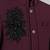 Boys wine lycra floral patchwork embroidered 3 piece suit set with beadwork & sequins