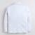 Boys powder blue cotton blend knitted geometric textured single-breasted blazer