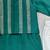 Bottle green embroidered silk kurta jacket set