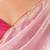 Pink tissue embellished saree with unstitched blouse piece.
