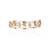 White pearl kundan bracelet